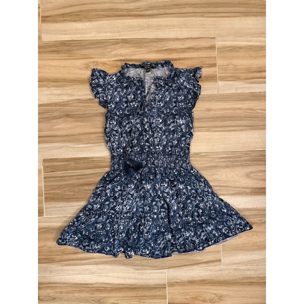 Lauren Ralph Lauren Navy Floral Mini Dress